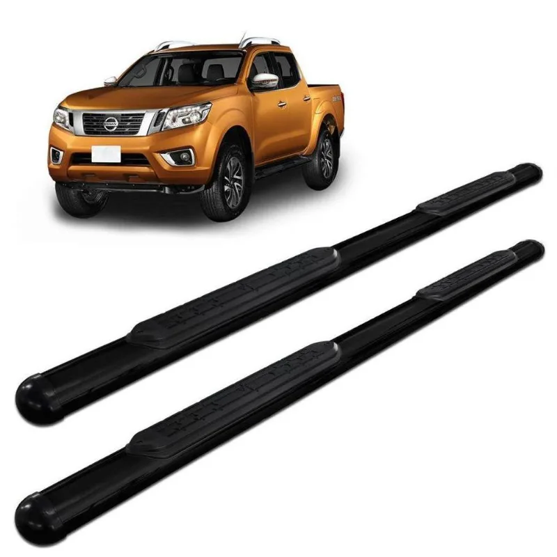 Estribo Lateral Frontier 2017 A 2020 Oblongo Oval Preto