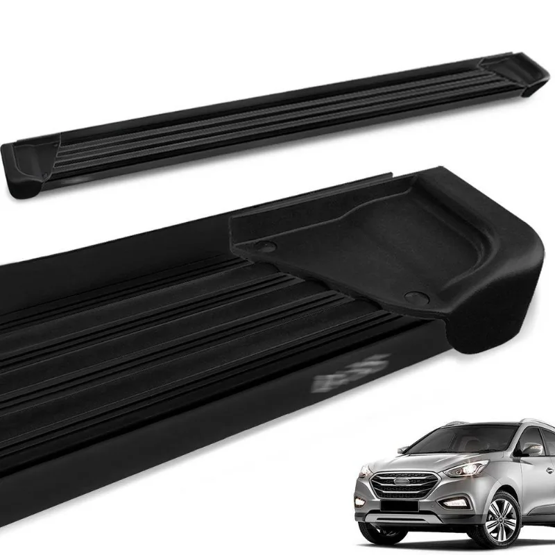 Estribo Lateral Ix35 2011 A 2022 Aluminio Preto A1