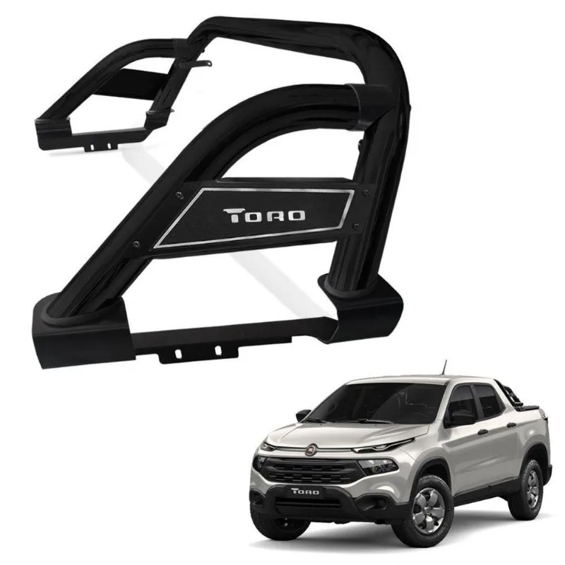 Santo Antonio Fiat Toro 2016 A 2022 Preto Bruto Sport