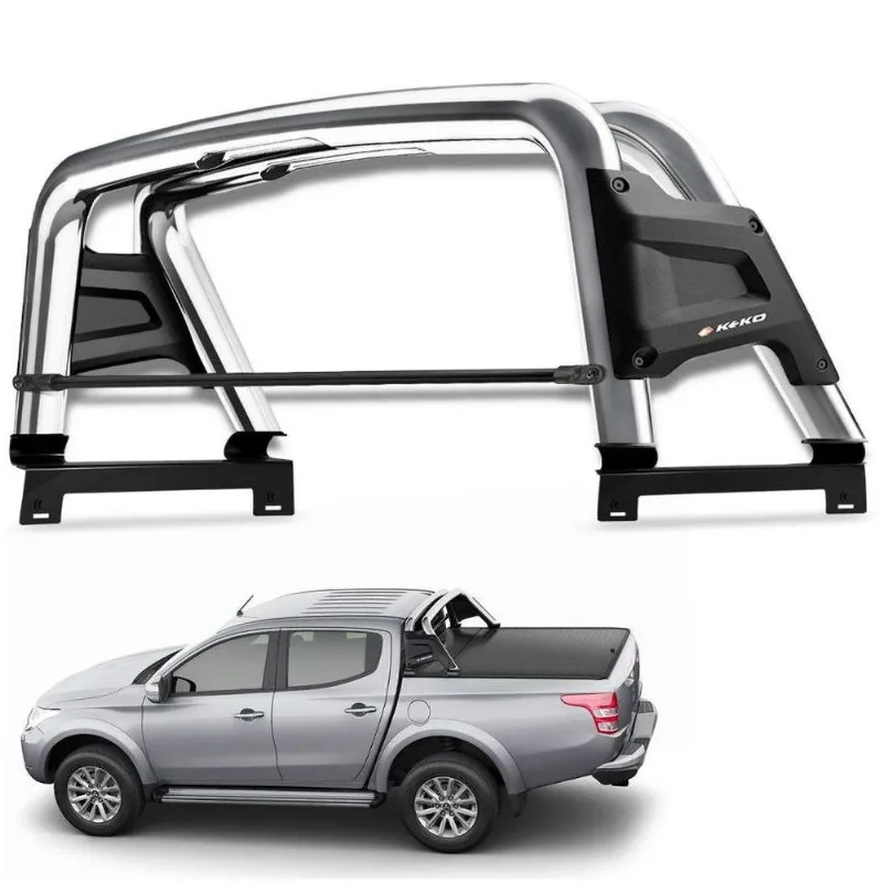 Santo Antonio L200 Triton Sport 2017 A 2021 Cromado Keko K1