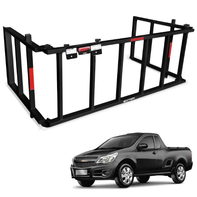 Extensor De Caçamba Montana 2011 A 2020 Rampa Reforçado 350kg Preto