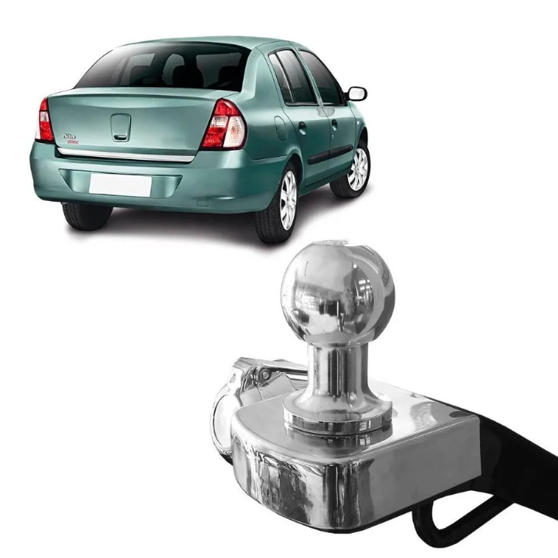 Engate De Reboque Clio Sedan 2005 A 2009 Rabicho Fixo 700 Kg