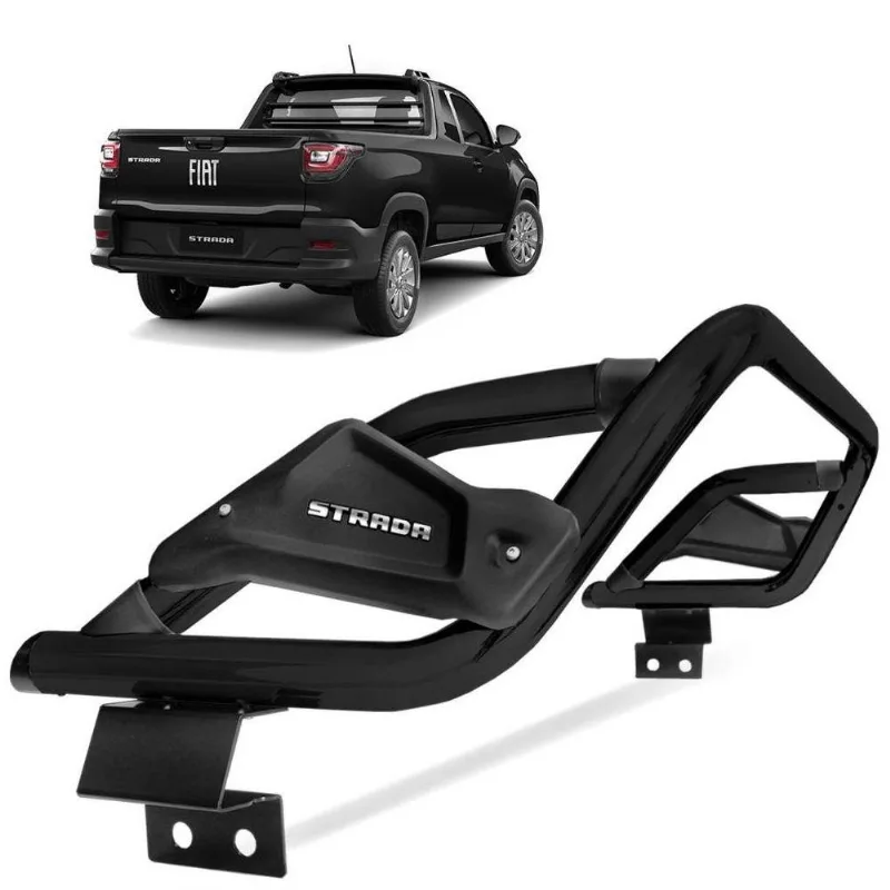 Santo Antônio Fiat Strada 2021 Cabine Simples Preto Slim Ii Bepo