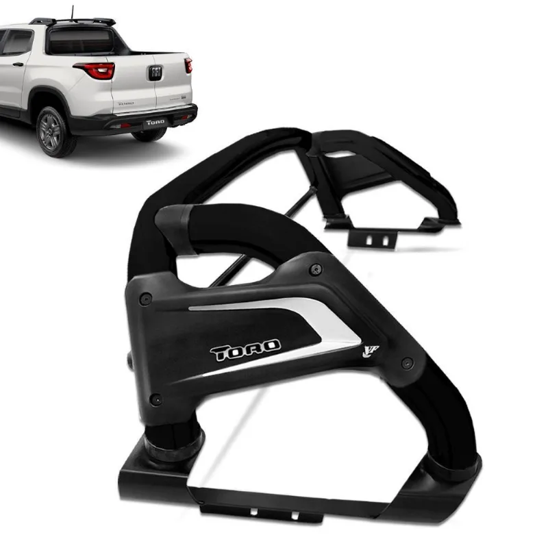 Santo Antonio Fiat Toro 2016 A 2023 Premium Preto Com Barra