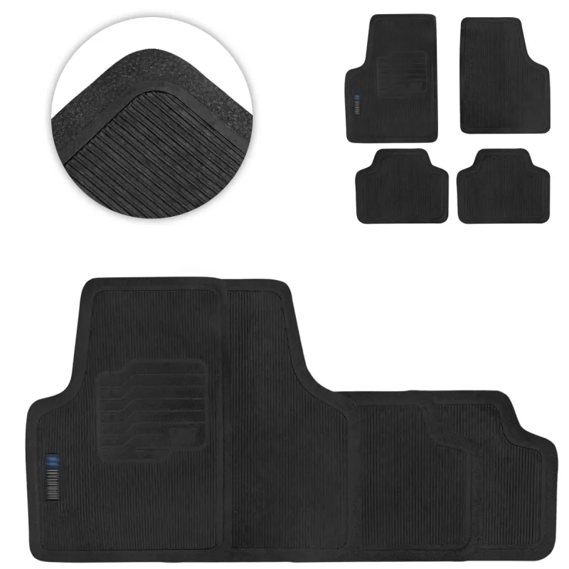 Tapete de Borracha PVC Hb20 Creta Universal Preto 4 Peças - Ecotap - Automotivo