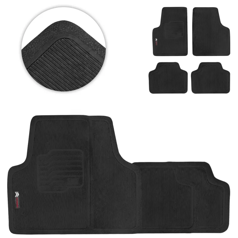 Jogo de Tapete de Borracha Citroen Universal Preto 4 Peças - Ecotap - Automotivo