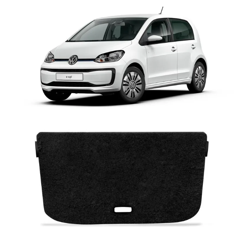 Tampão De Estepe Porta Malas Vw Up 2014 A 2021 Preto Mdf