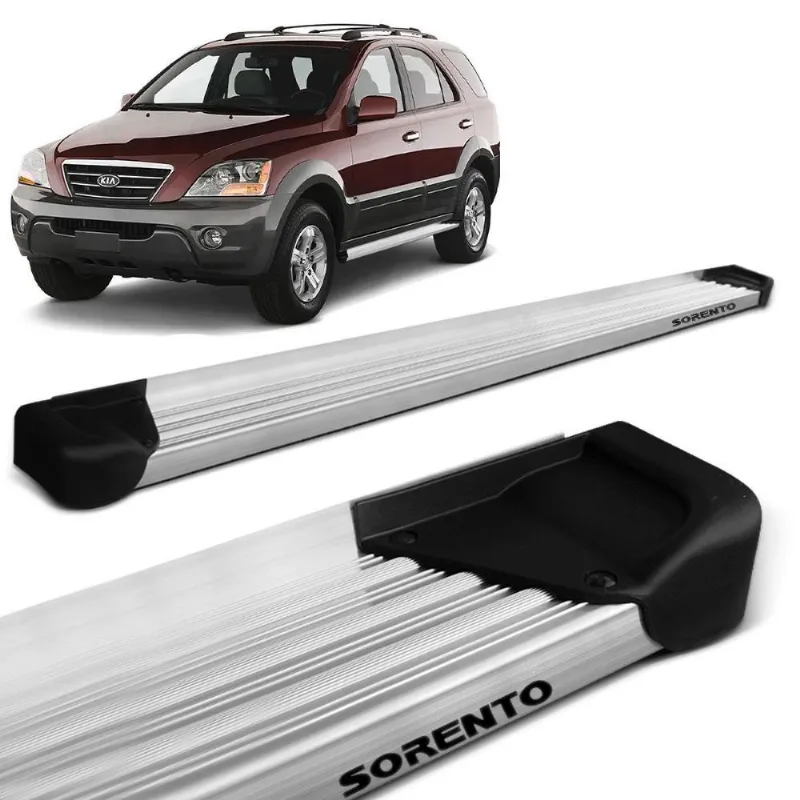 Estribo Lateral Sorento 2004 A 2010 Alumínio Natural A3