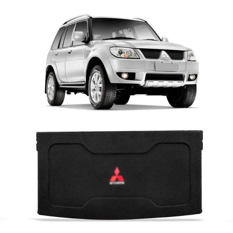 Tampão Do Porta Malas Pajero Tr4 2007 A 2015 Preto Bagagito Com Furo 6x9