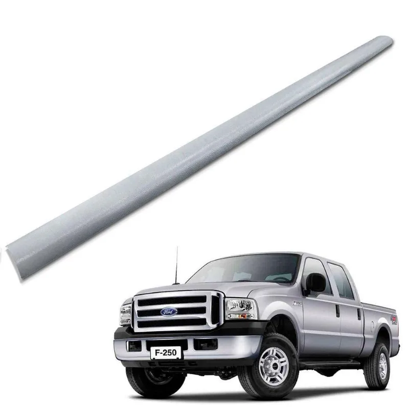 Protetor De Borda F250 1998 A 2011 Tampa Traseira Da Caçamba Cinza