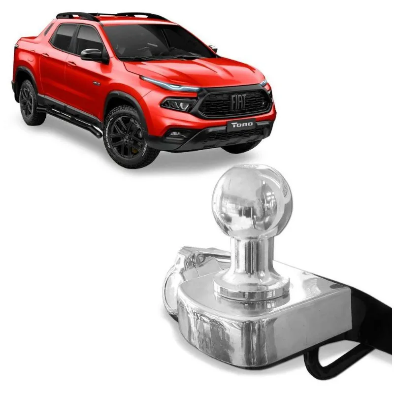 Engate De Reboque Fiat Toro 2016 A 2022 4x2 Rabicho Fixo 500kg
