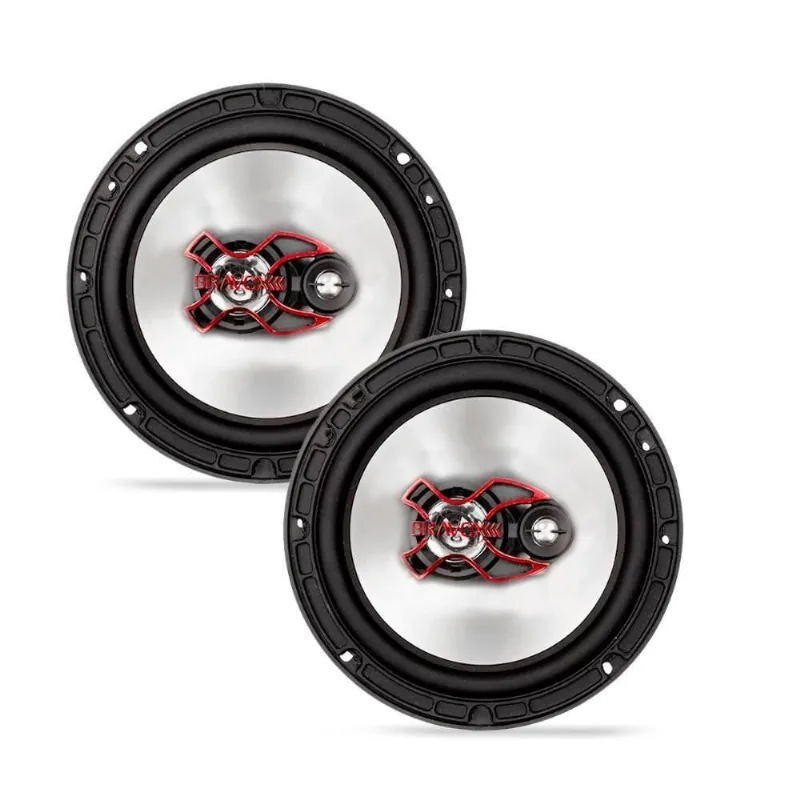 Par Alto Falante Bravox 6 Pol B3x60x 100w 4 Triaxial Linha X