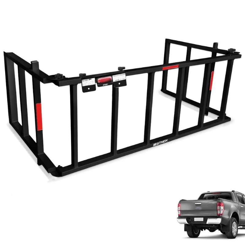 Extensor De Caçamba Ranger Limited 2016 a 2023 Rampa Preto Reforçado 350kg
