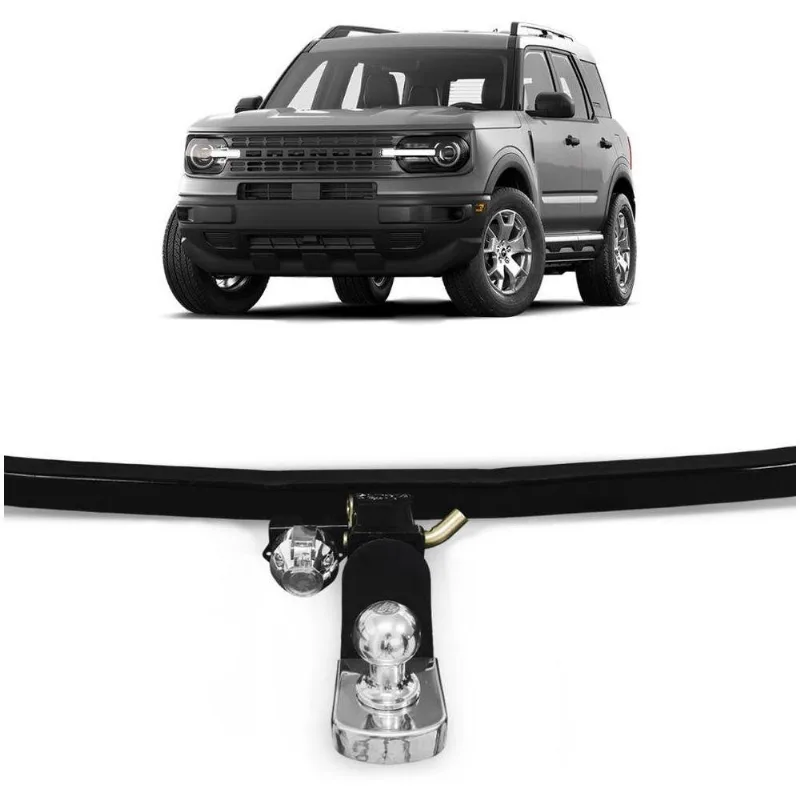 Engate De Reboque Ford Bronco 2021 2022 Completo Removível 700kg