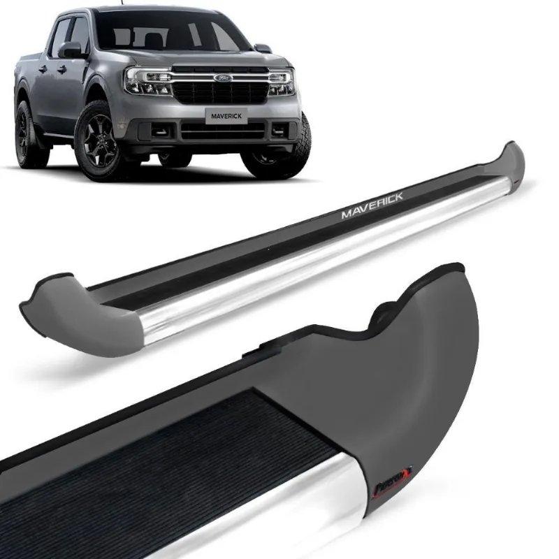 Estribo Lateral Maverick 2022 2023 Personalizado Cinza Torres