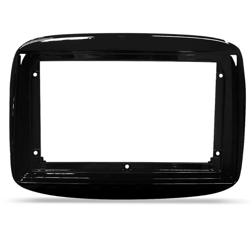 Moldura do Painel 9 Polegadas Mobi 2017 a 2025 Black Piano