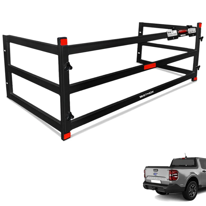 Extensor de Caçamba Maverick 2022 A 2025 Divisor ED Preto - Gtnox - Automotivo