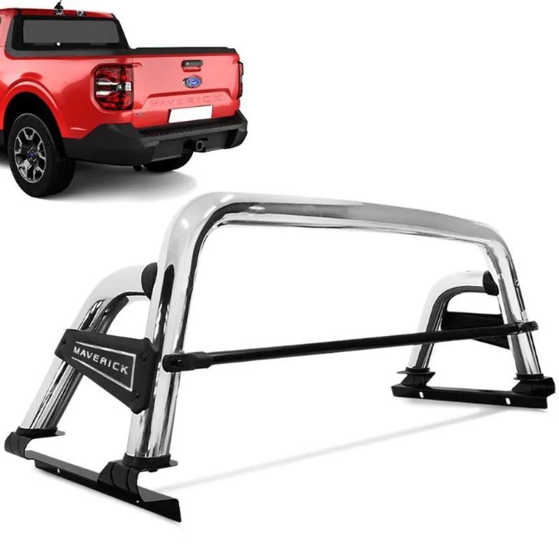 Santo Antonio St Ford Maverick 2022 2023 Cromado Barra Preta
