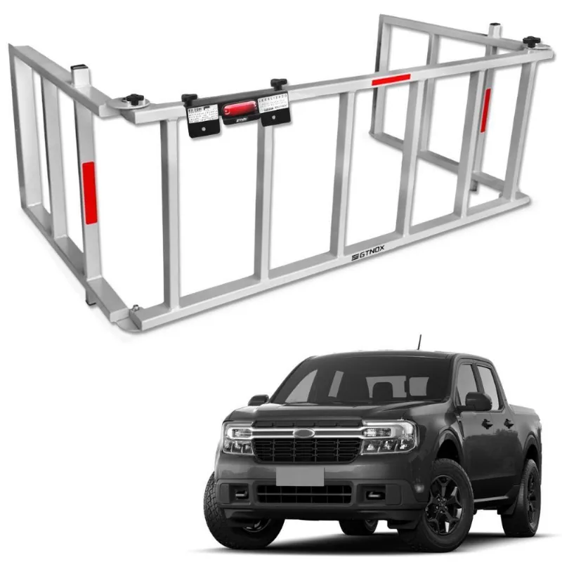 Extensor Caçamba Maverick 2022 2023 Rampa Prata 350kg