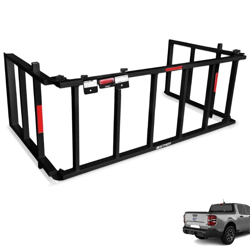 Extensor De Caçamba Maverick 2022 a 2025 Rampa Preto Reforçado 350kg