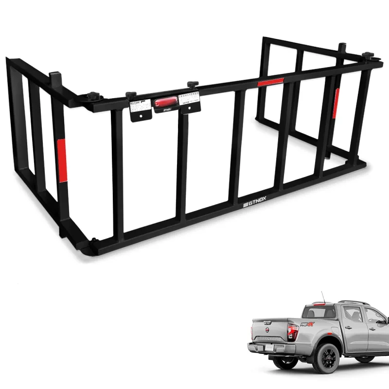 Extensor de Caçamba Frontier 2023 a 2025 Divisor Rampa EDR Preto - Gtnox - Automotivo