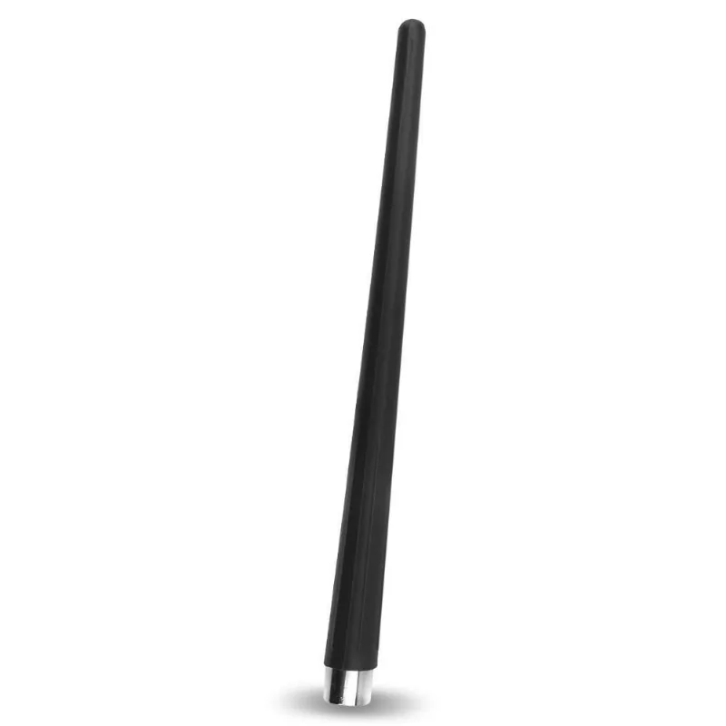 Haste 22cm Antena Teto Universal Megaflex Acabamento Cromado