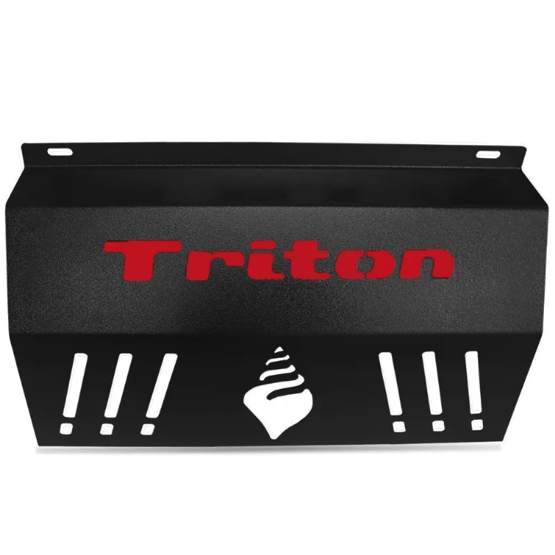 Protetor De Carter L200 Triton Preto Peito De Aço