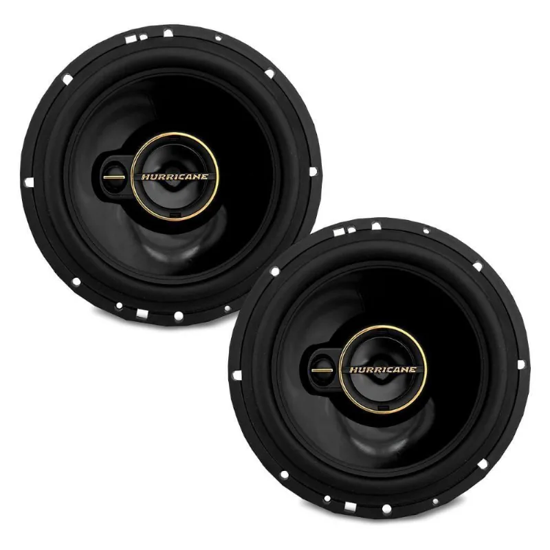 Par Alto Falante 6 Pol A6t 120w Rms Triaxial Linha Aurum Hurricane