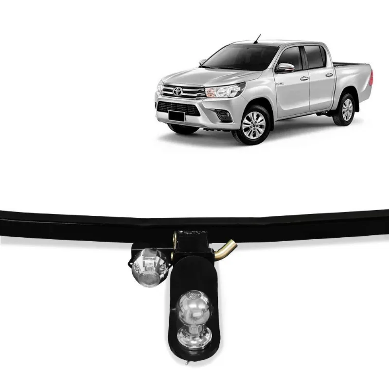 Engate Reboque Hilux 2005 A 2024 Sem Acabamento Removivel 2100 Kg
