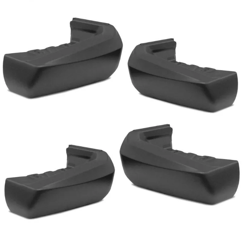 Kit Ponteira Estribo Lateral Integral K1 Preto Keko 4 Peças