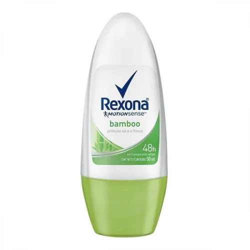 Desodorante Antitranspirante Roll On Rexona Women Bamboo 50ml - REXONA - Higiene E Beleza