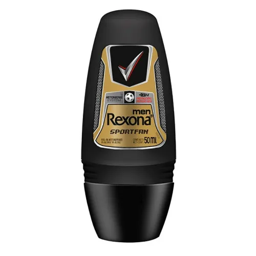 Desodorante Antitranspirante Roll On Rexona Men Sport Fan 50ml - REXONA - Higiene E Beleza