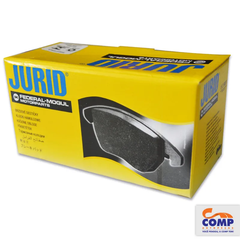Pastilha de Freio Traseira Q7 Cayenne Touareg 2003 em diante Jurid HQJ-4000 sistema Brembo