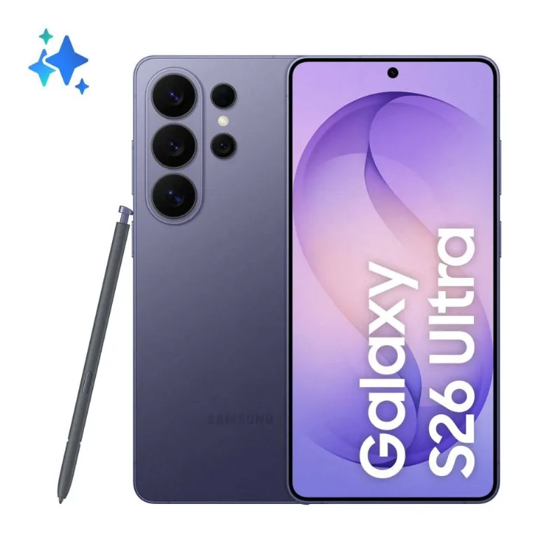 Smartphone Samsung Galaxy S26 Ultra 5G Tela 6.9 256GB Câmera Quadrupla 200MP Violeta / Bivolt