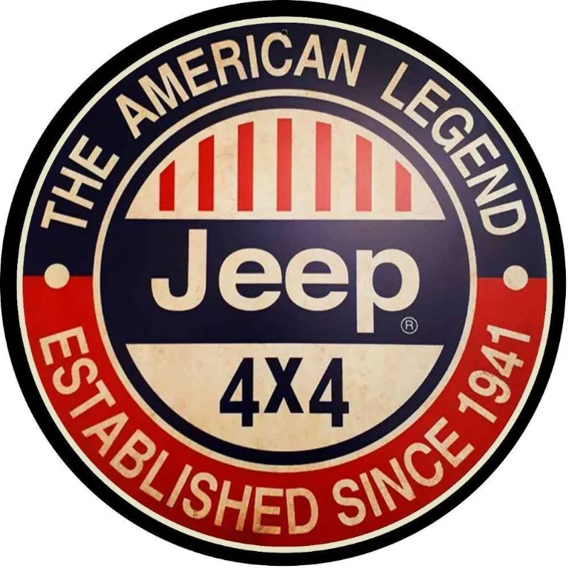 Capa De Estepe Personalizada Exclusiva Jeep Vintage