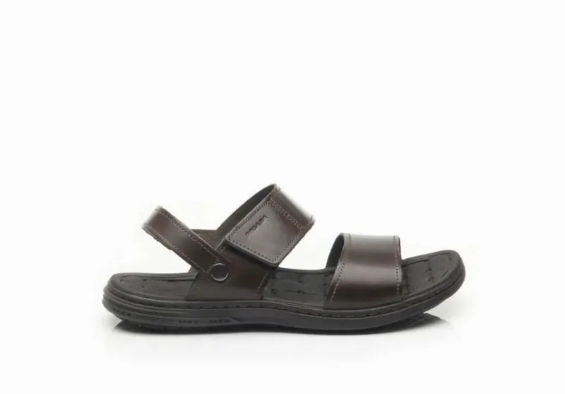 Sandália Papete Masculina Pegada Couro 131286
