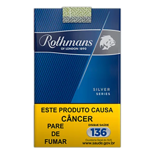 CIGARRO SILVER ROTHMANS SERIES MAÇÕ - ROTHMANS