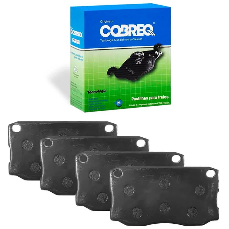 Kit Pastilha Freio Dianteira F4000 vw 5-140 8-150 Varga trw
