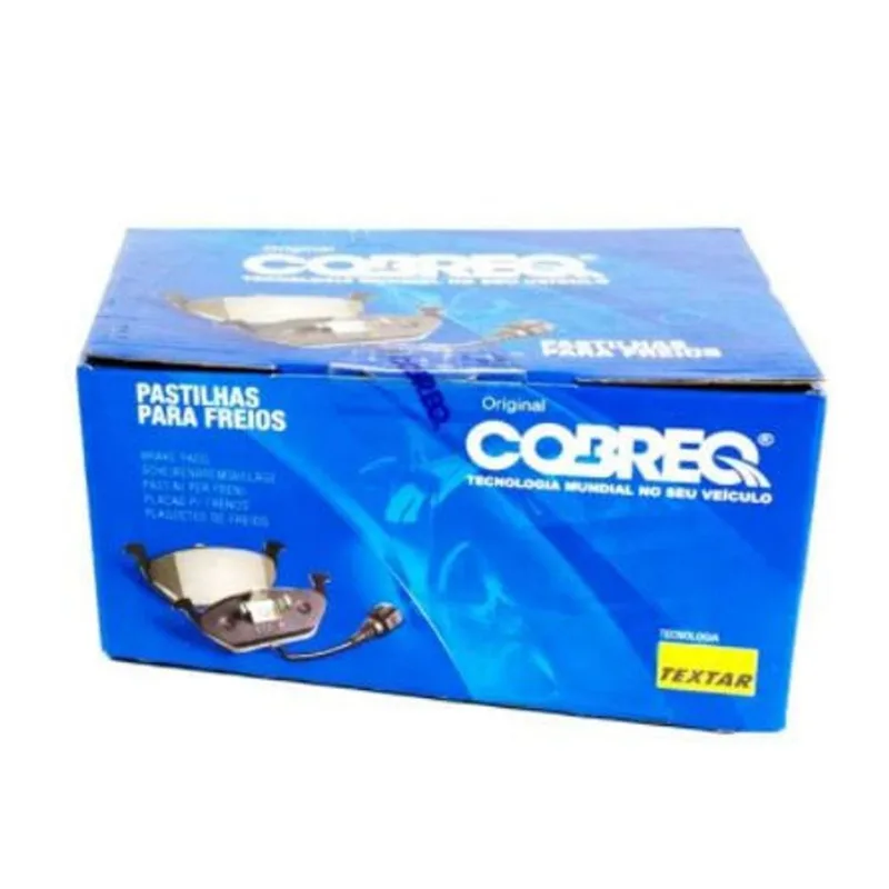 Pastilha De Freio Cbr Cb Dianteira Ou Traseira Cobreq N905 Sem Alarme Jogo