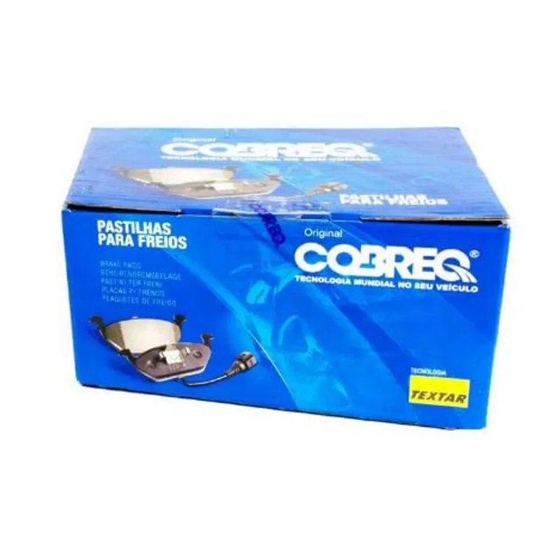 Pastilha De Freio Burgman Dianteira Cobreq N976 Sem Alarme Jogo