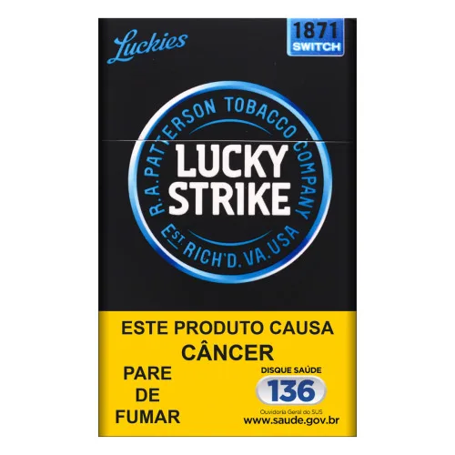 Cigarro Switch Lucky Strike Com 20 Unidades - LUCKY STRIKE - Tabacaria