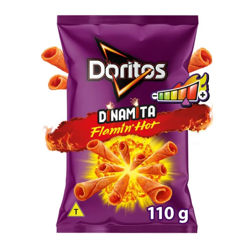 Salgadinhos Doritos Dinamita Flamin'Hot 110g - Doritos - Mercearia
