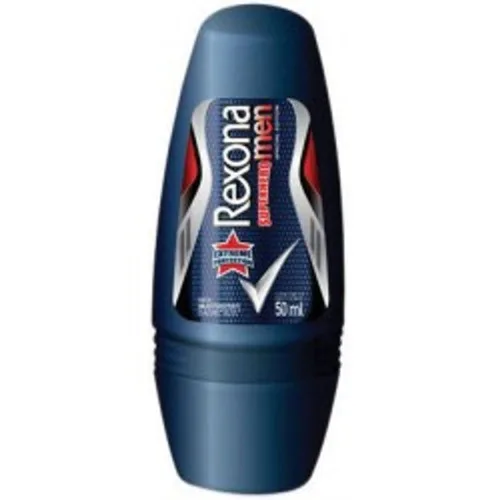 Desodorante Antitranspirante Roll On Rexona Men Superhero 50ml - REXONA - Higiene E Beleza