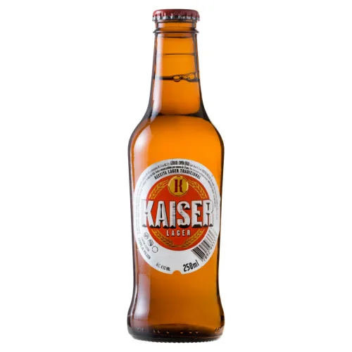 CERVEJA LAGER KAISER GARRAFA 250ML - KAISER