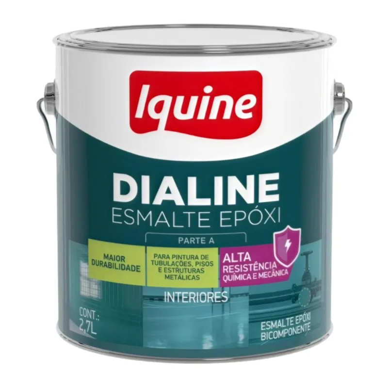 Tinta Premium Epóxi Multissuperfícies 2,7L Iquine Tinta Premium Epóxi Multissuperfícies Branco 2,7L