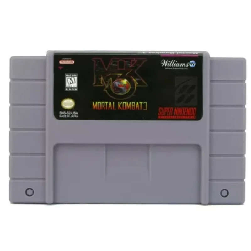 Jogo Super Nintendo Mortal Kombat 3