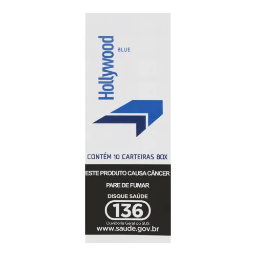 Cigarro Blue Hollywood Com 10 Carteiras Box - HOLLYWOOD - Tabacaria