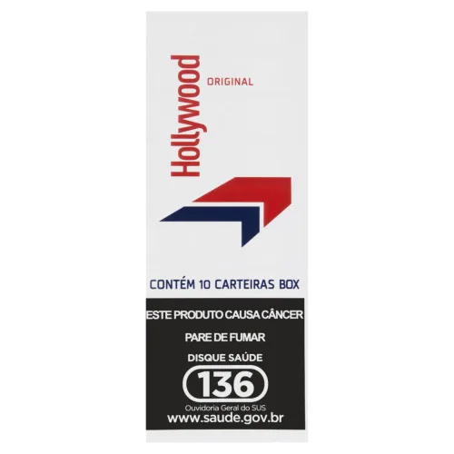Cigarro Original Hollywood Com 10 Carteiras Box - HOLLYWOOD - Tabacaria