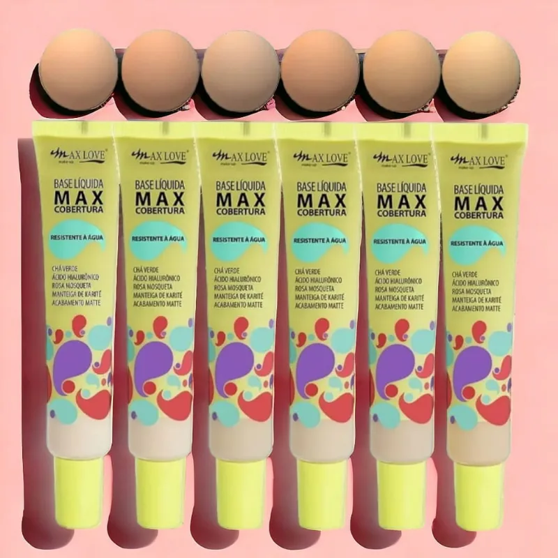 Base Líquida Resistente a Agua Max Love