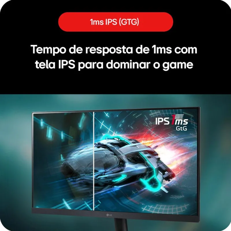 Monitor Gamer Lg Ultragear 27 Ips, 180hz, 1ms, 27gs60f-b